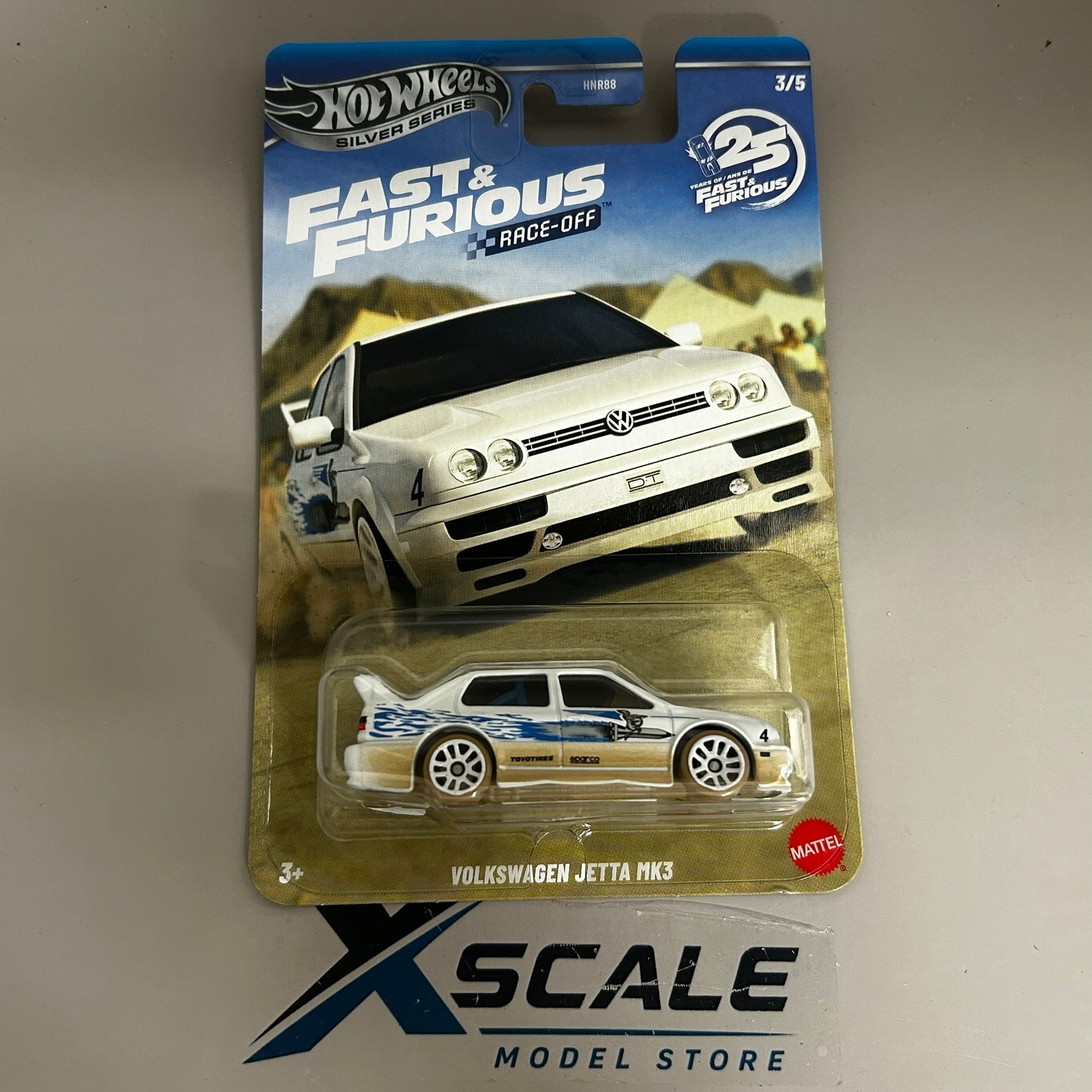 Fast & Furious Hot Wheels 1/64 Volkswagen Jetta MK3