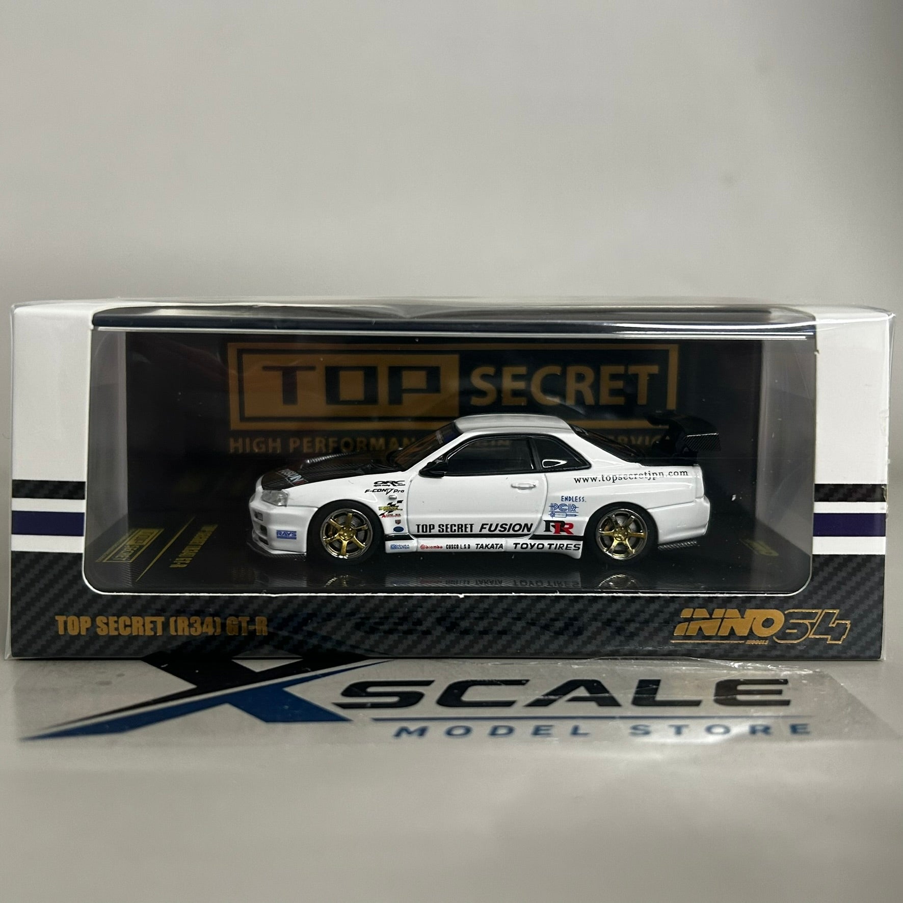 Inno64 1/64 Nissan Skyline R34 Top Secret