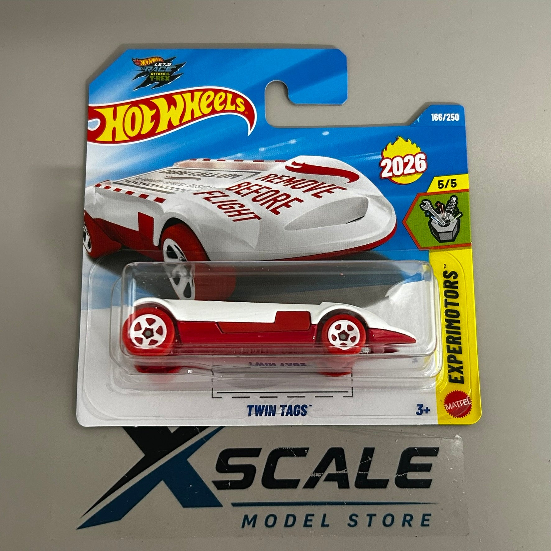 Hot Wheels 2026 P 1/64 Experimotors Twin Tags