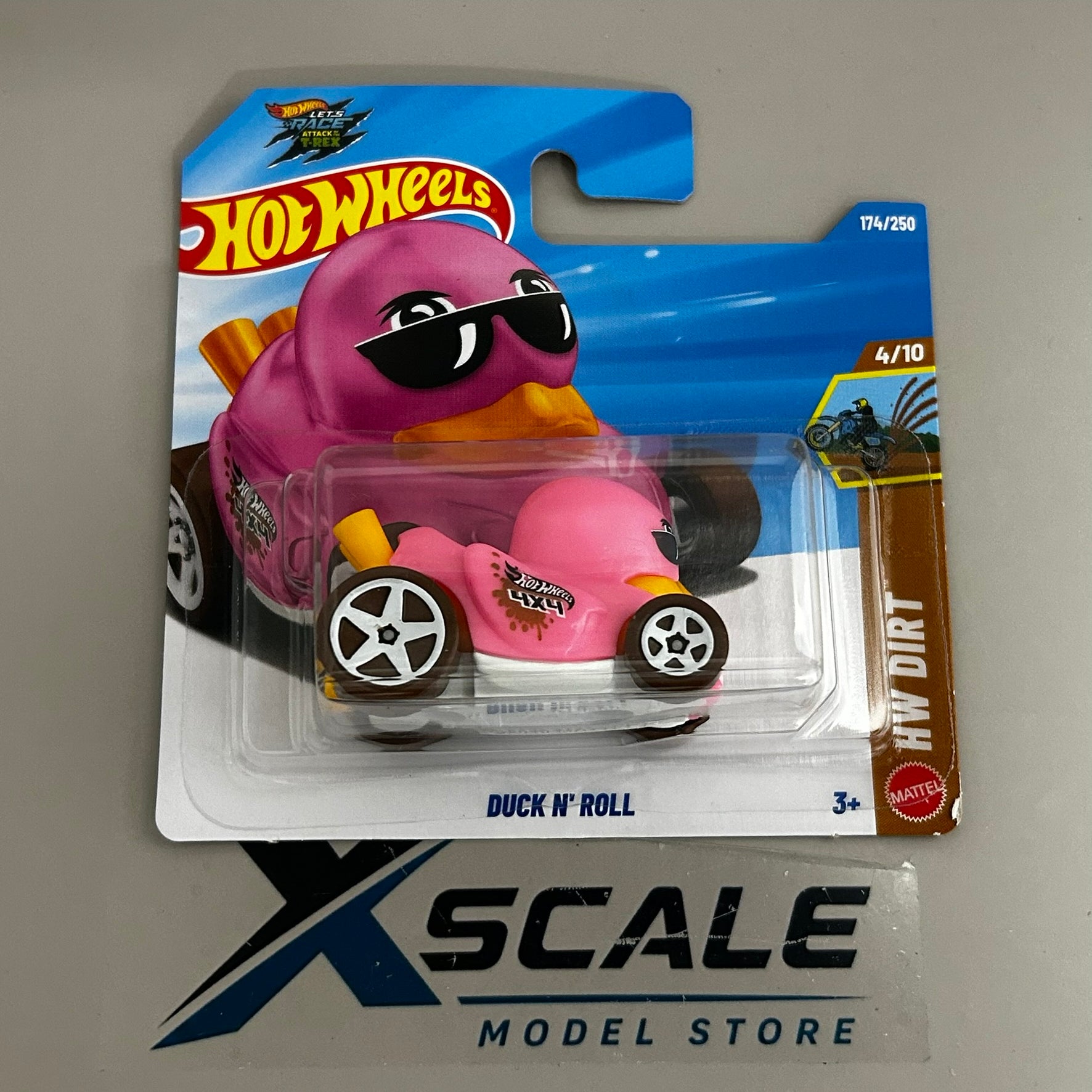 Hot Wheels 2026 P 1/64 Dirt Duck N Roll Pink