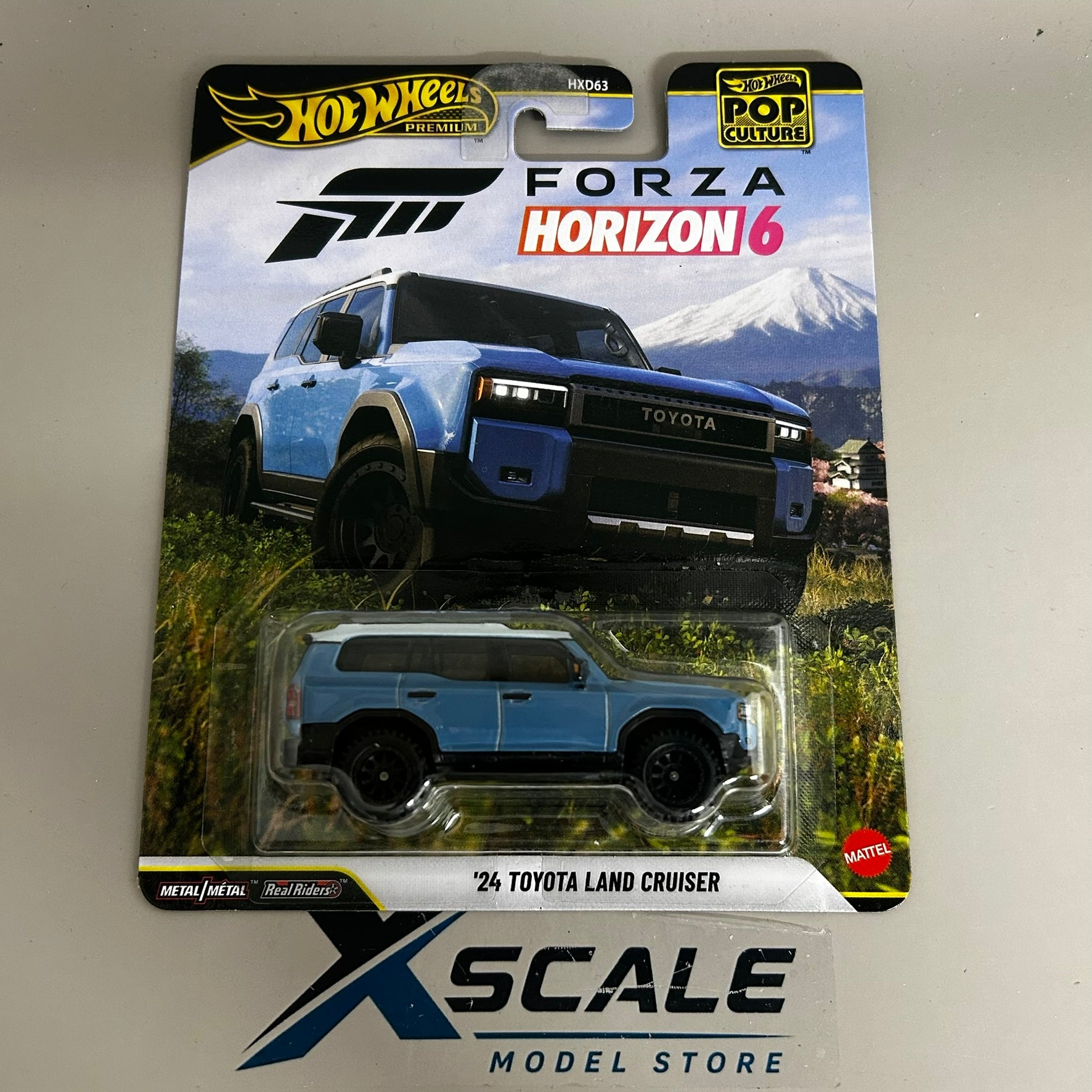 Premium Hot Wheels Pop Culture 1/64 Forza Toyota Land Cruiser 24
