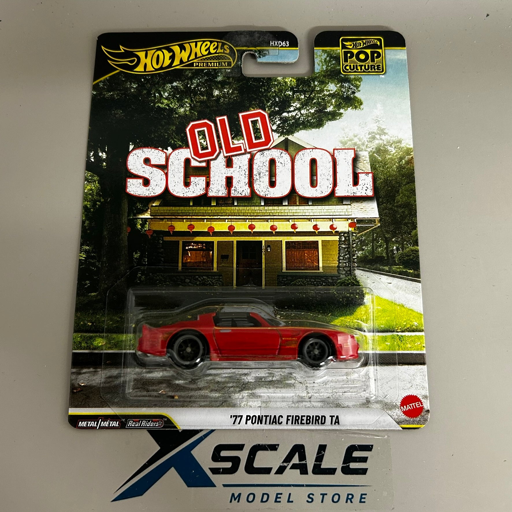 Premium Hot Wheels Pop Culture 1/64 Old School 77 Pontiac Firebird