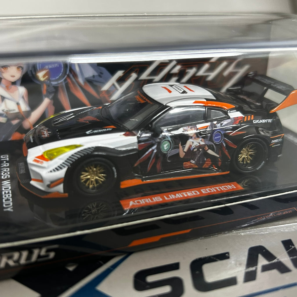Inno64 1/64 Nissan Skyline R35 GTR Aorus Limited Edition