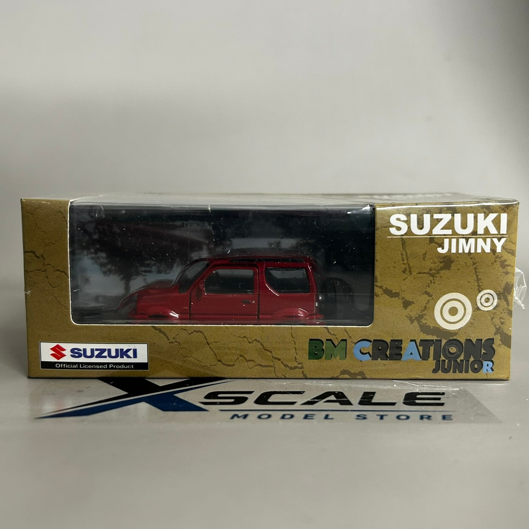BM Creations 1/64 Suzuki Jimny Red