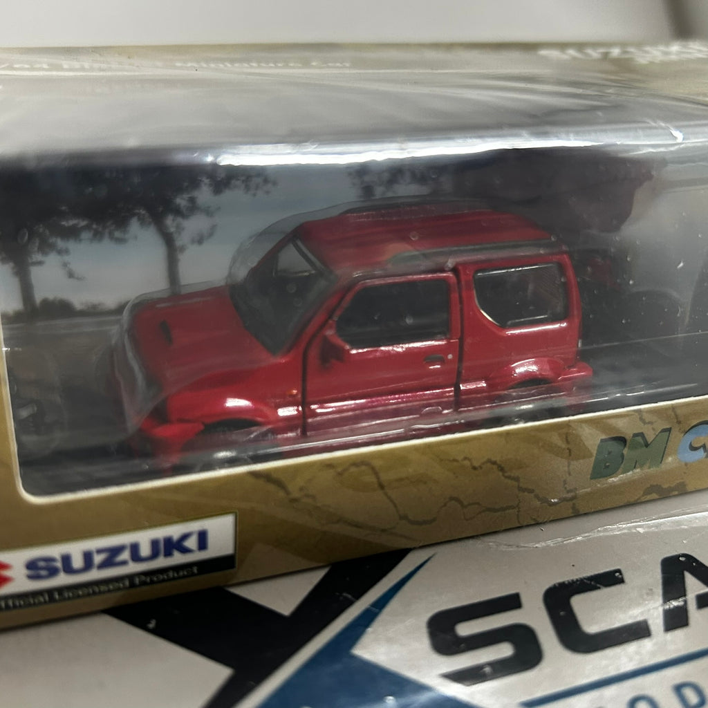 BM Creations 1/64 Suzuki Jimny Red