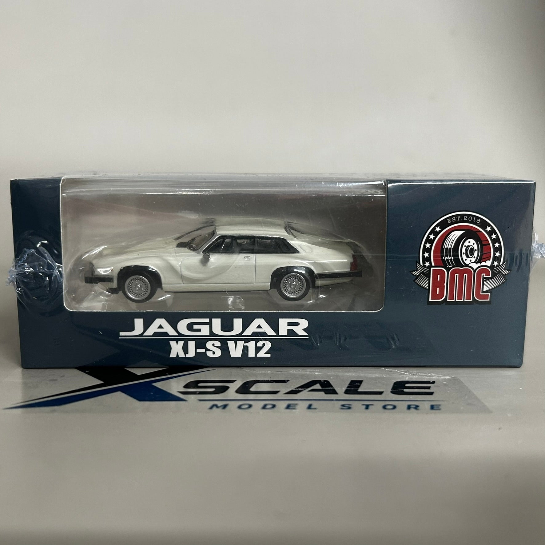 BM Creations 1/64 Jaguar XJ-S V12 White