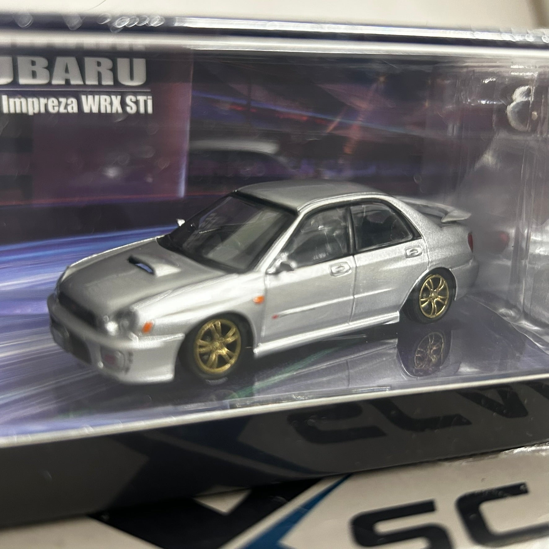BM Creations 1/64 Subaru 2001 Impreza WRX STI Silver