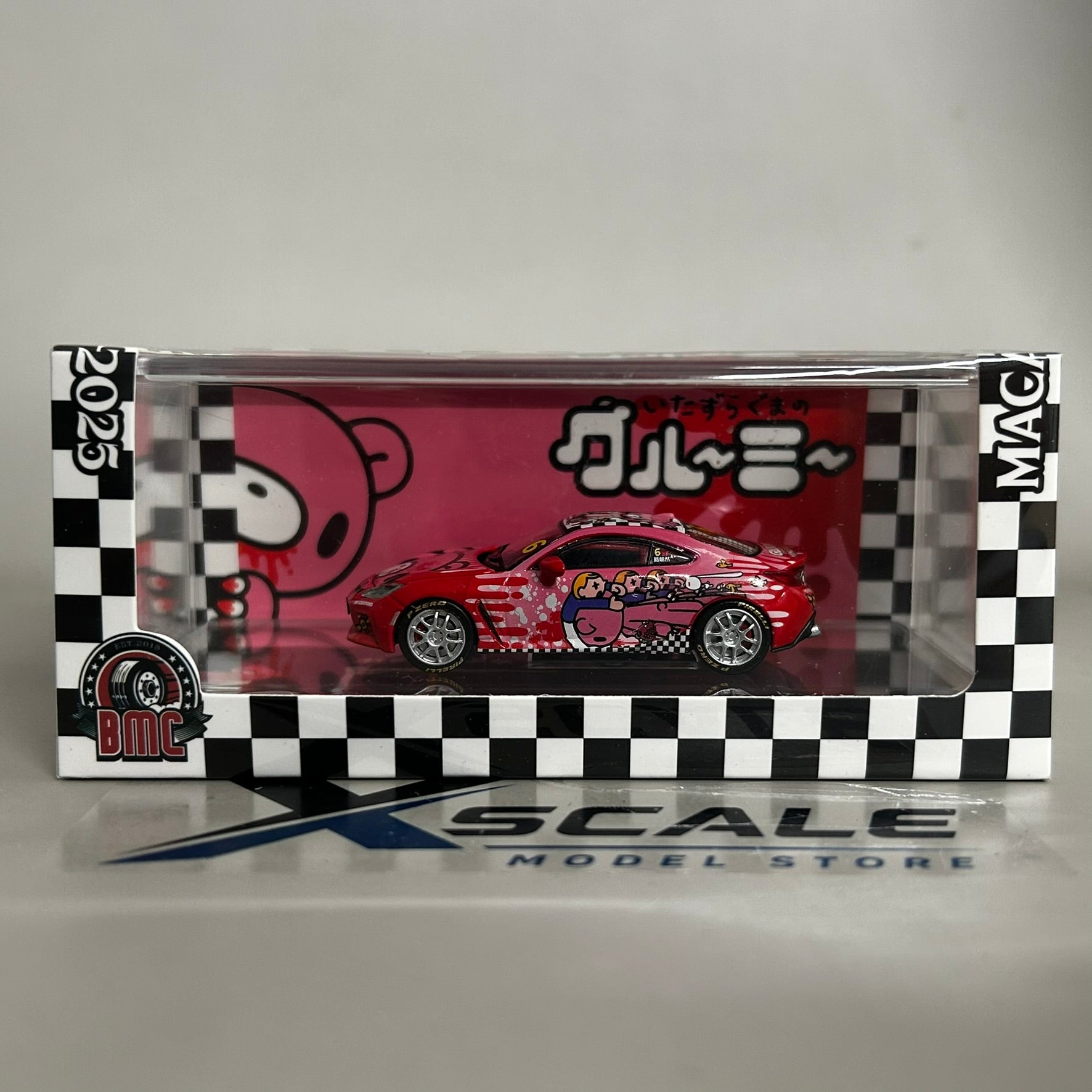 BM Creations 1/64 Toyota GR86 Gloomy Bear Loo Long Yin 2025 Grand Prix