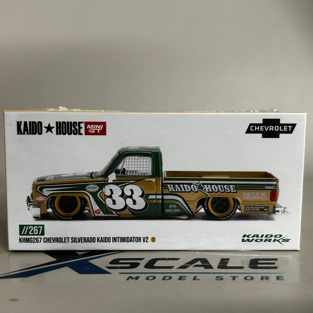 Mini GT Kaido House 1/64 #267 Chevrolet Silverado Intimidator