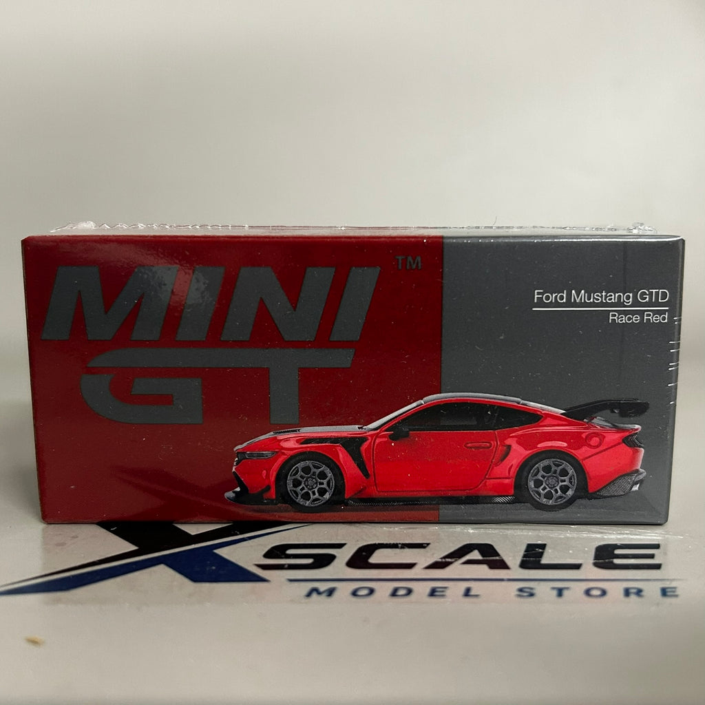 Mini GT 1/64 #1196 Ford Mustang GTD Red