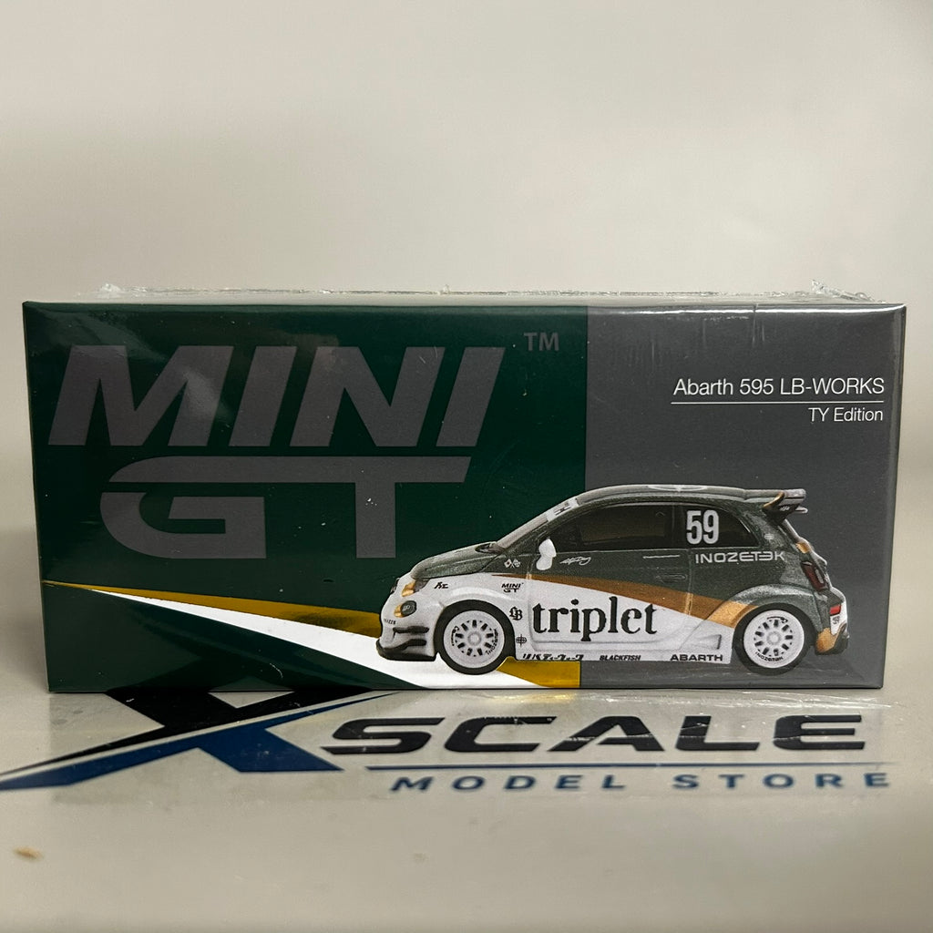 Mini GT 1/64 #1216 Abarth 595 LB Works TY Edition
