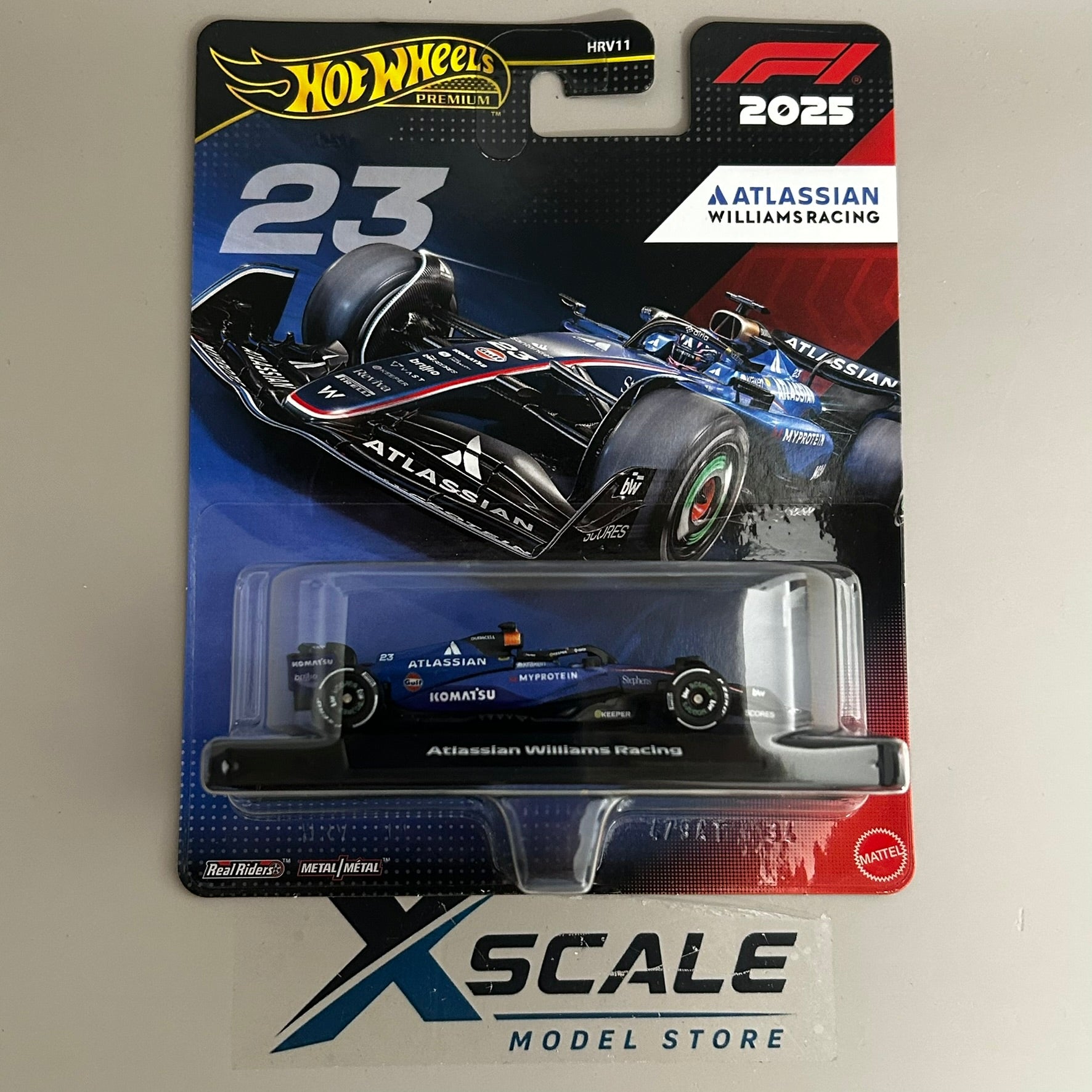 Premium Hot Wheels 1/64 Formula 1 2025  Williams #23