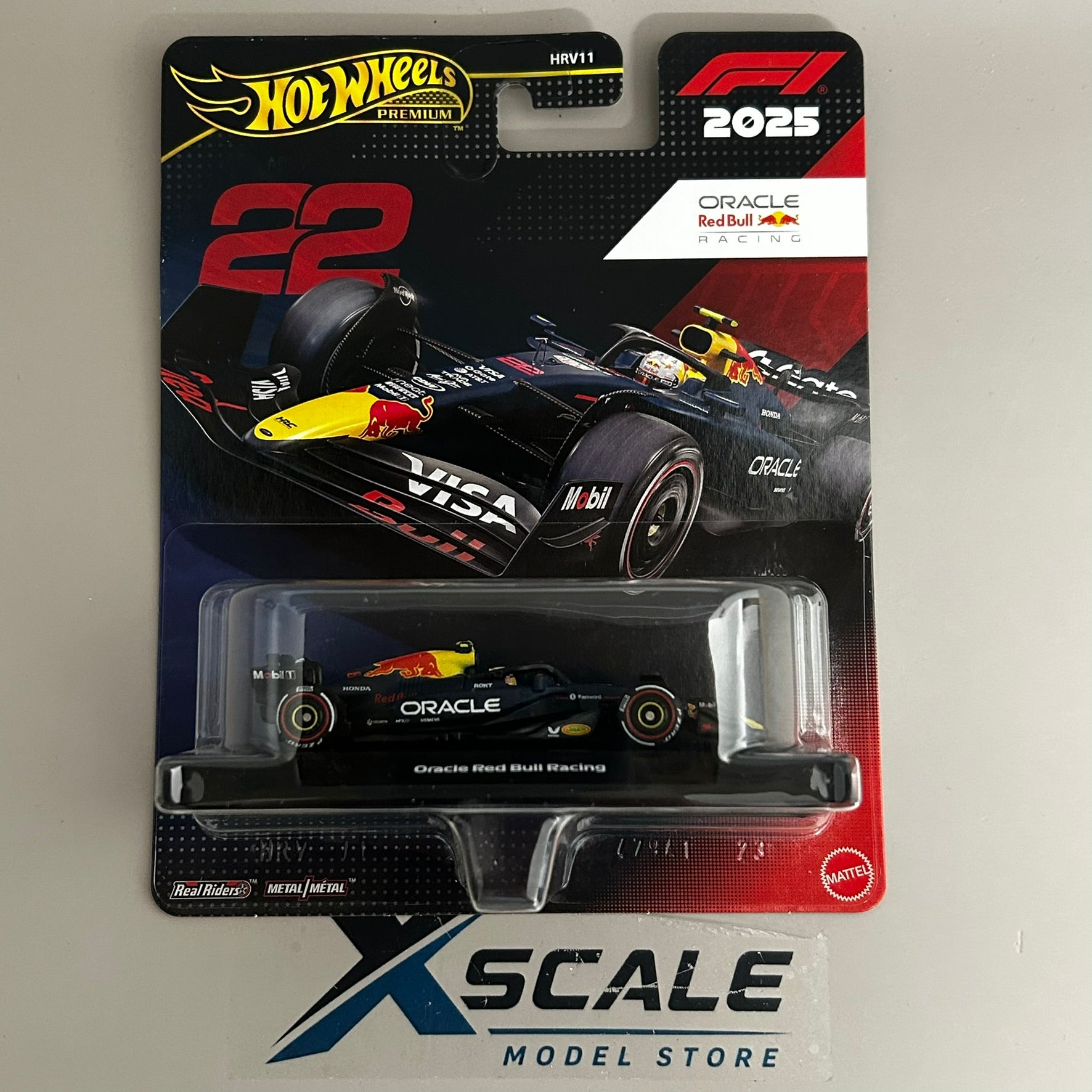 Premium Hot Wheels 1/64 Formula 1 2025  Red Bull #22