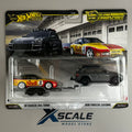 Premium Hot Wheels Team Transport 1/64 89 Porsche 944 2008 Cayenne