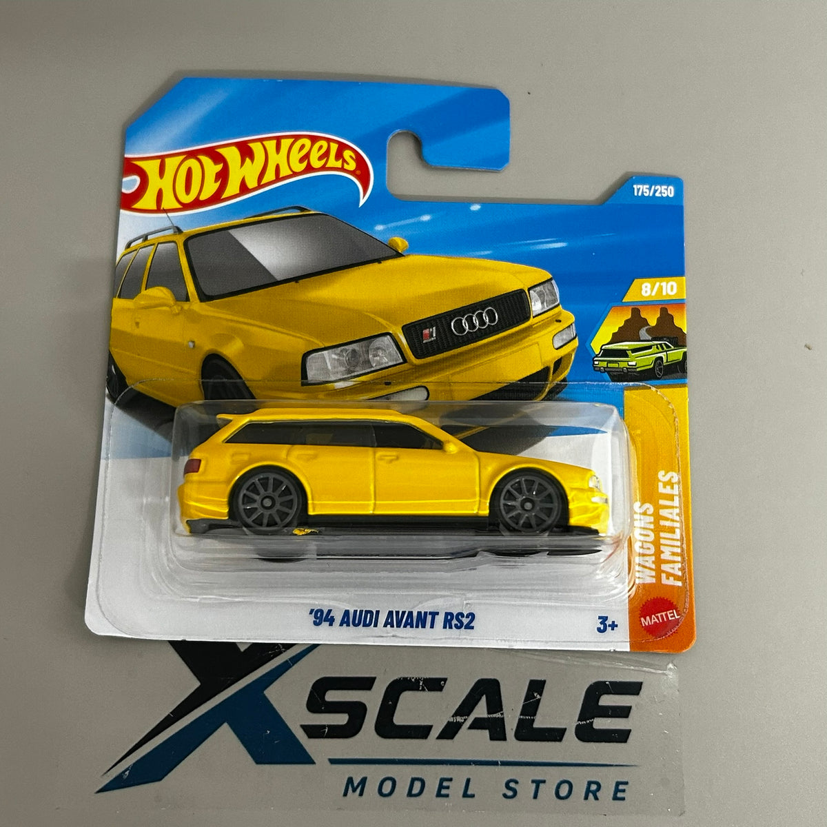 Hot Wheels 2026 Q 1/64 Audi 94 RS2 Avant Yellow