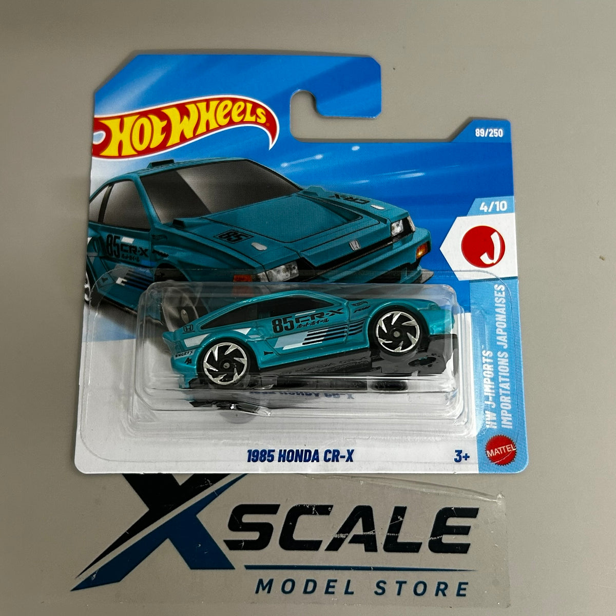 Hot Wheels 2026 Q 1/64 1985 Honda CRX Blue