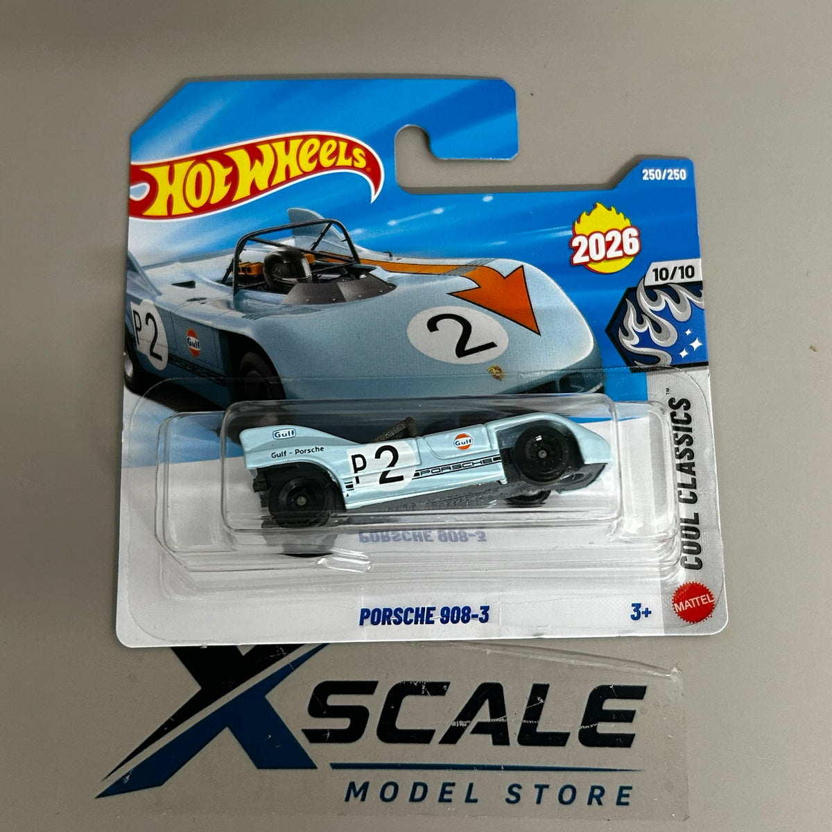 Hot Wheels 2026 Q 1/64 Porsche 908-3 Gulf