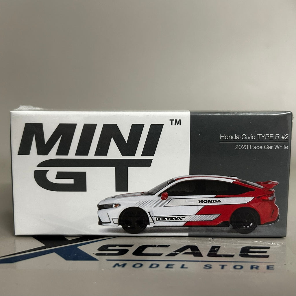 Mini GT 1/64 #721 Honda Civic Type R #2 Pace Car