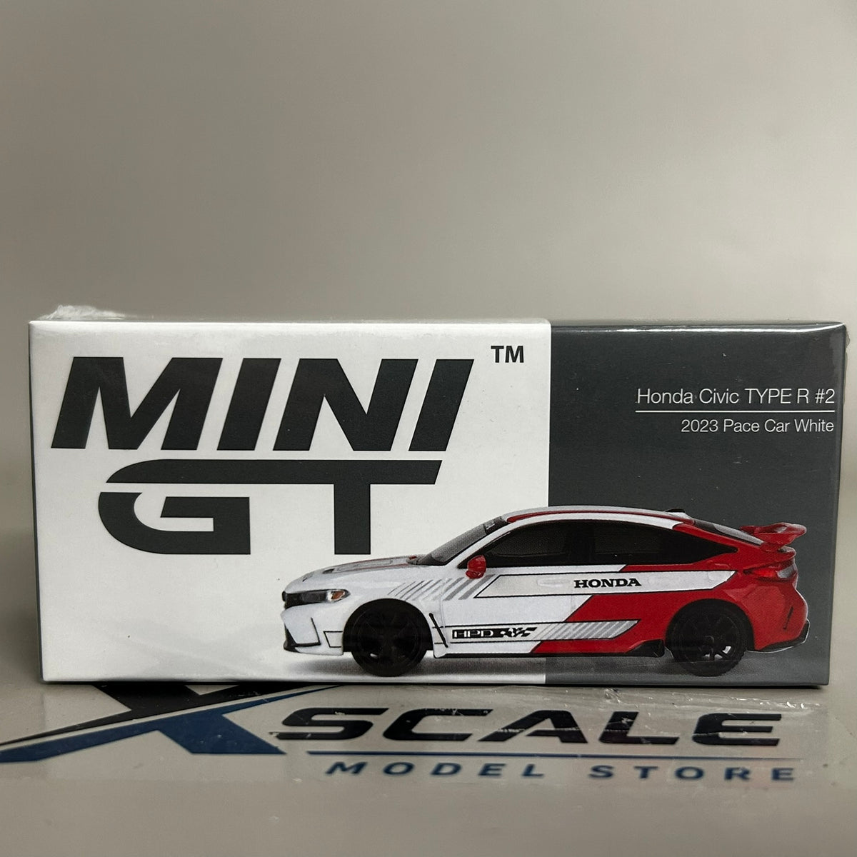 Mini GT 1/64 #721 Honda Civic Type R #2 Pace Car