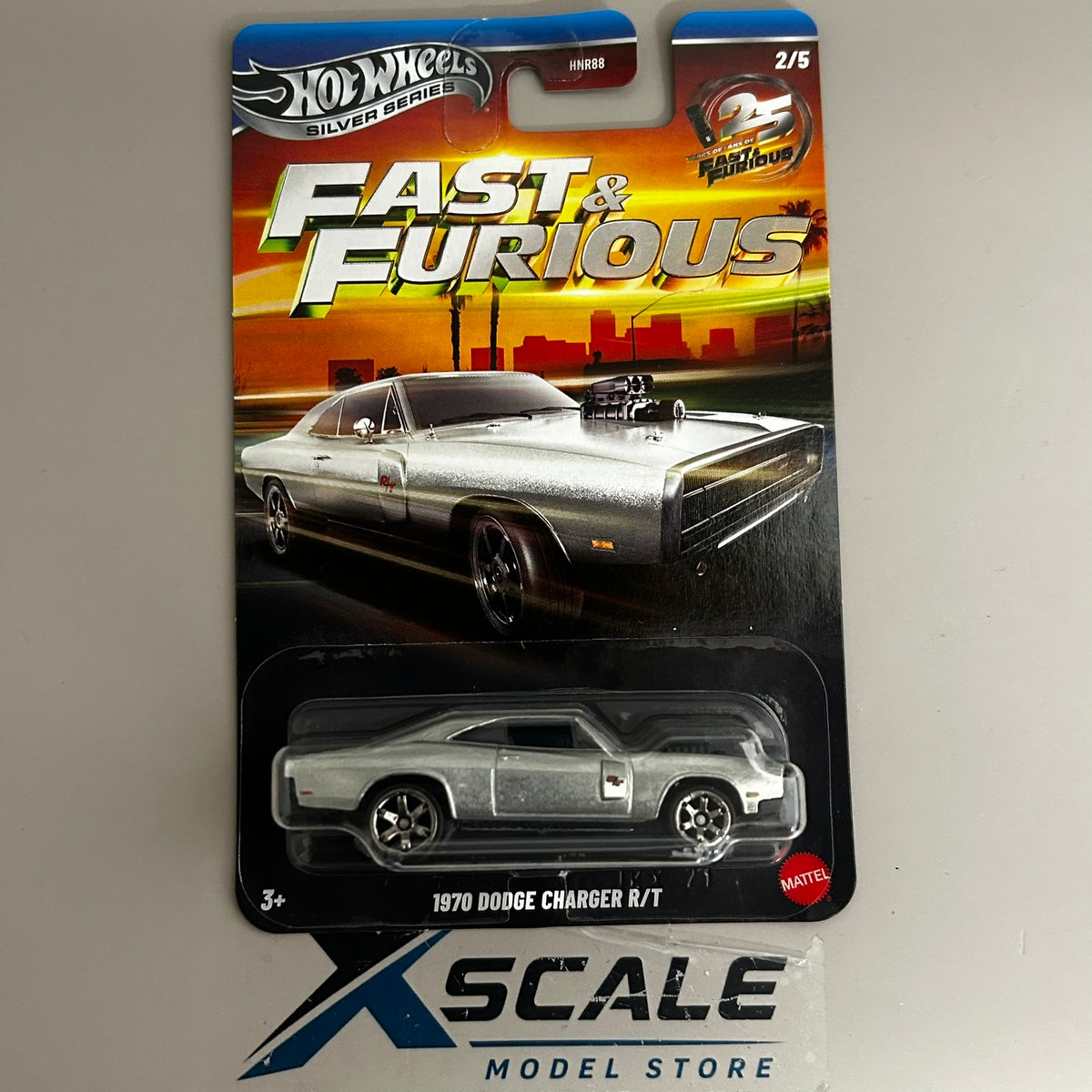 Fast & Furious Hot Wheels 1/64 1970 Dodge Charger