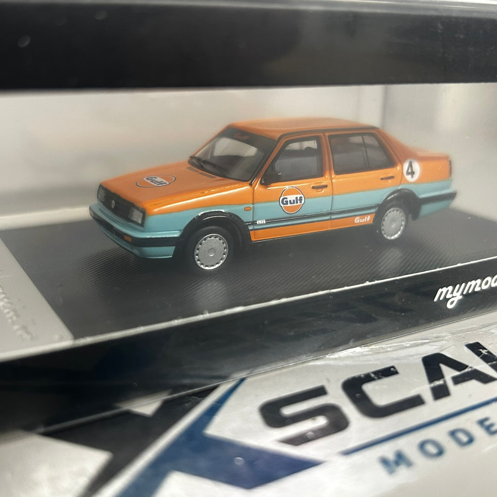 My Model Collect 1/64 Volkswagen Jetta GT Gulf V1