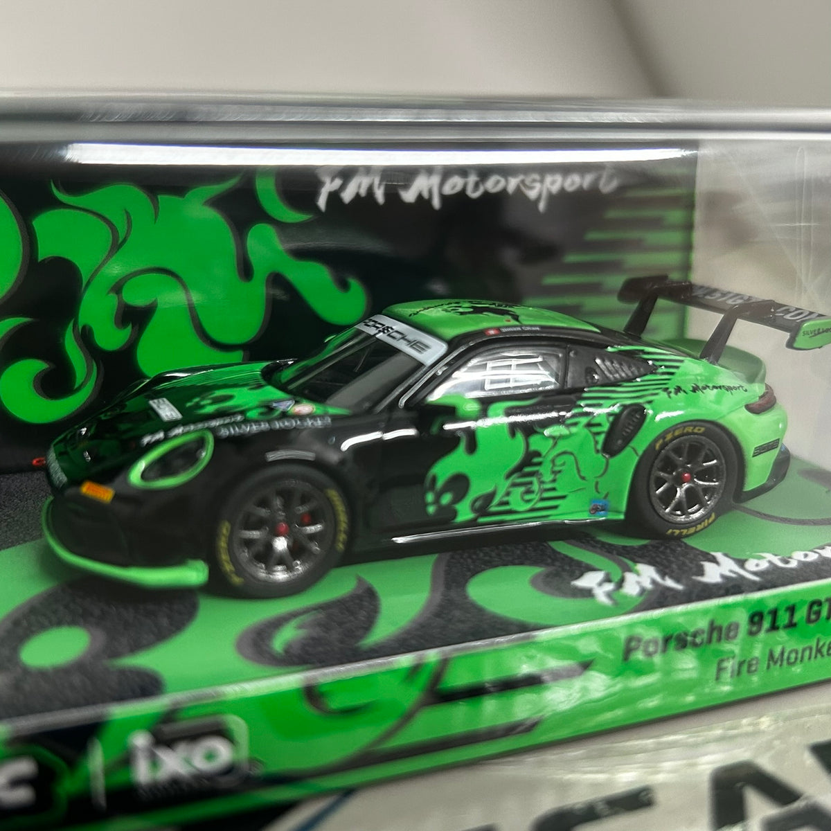 Tarmac Works 1/64 Porsche 911 GT3 Cup 992 Fire Monkey Motorsport