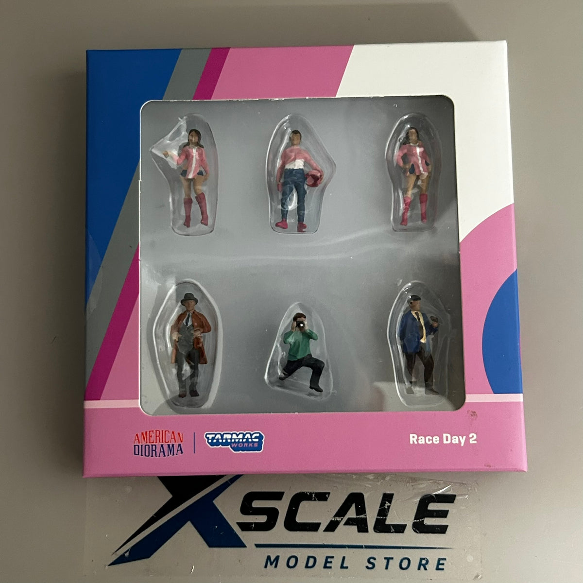 Tarmac/American Diorama 1/64 Figurine Race Day 2