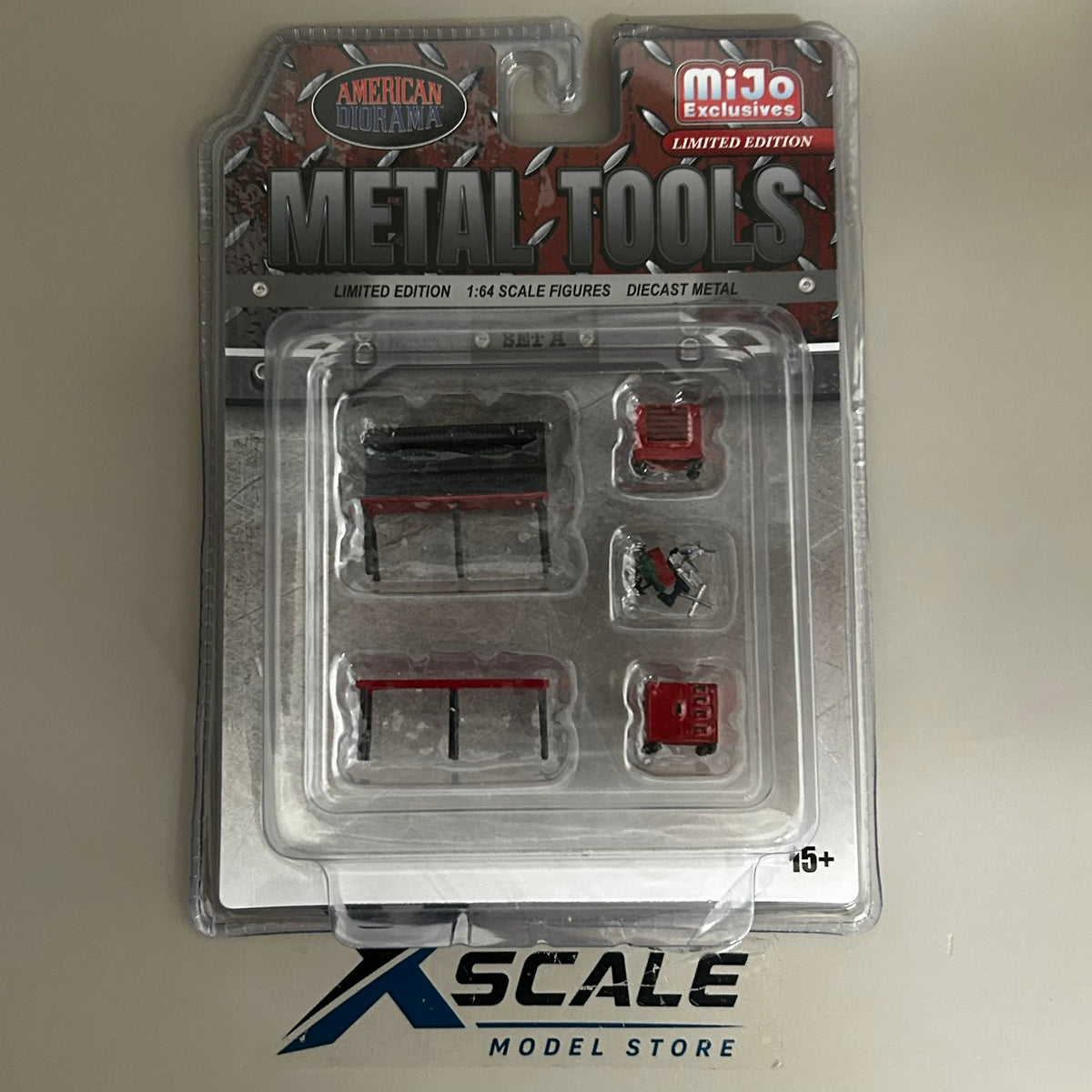 American Diorama 1/64 Metal Tools Garage Set 2 Limited Edition