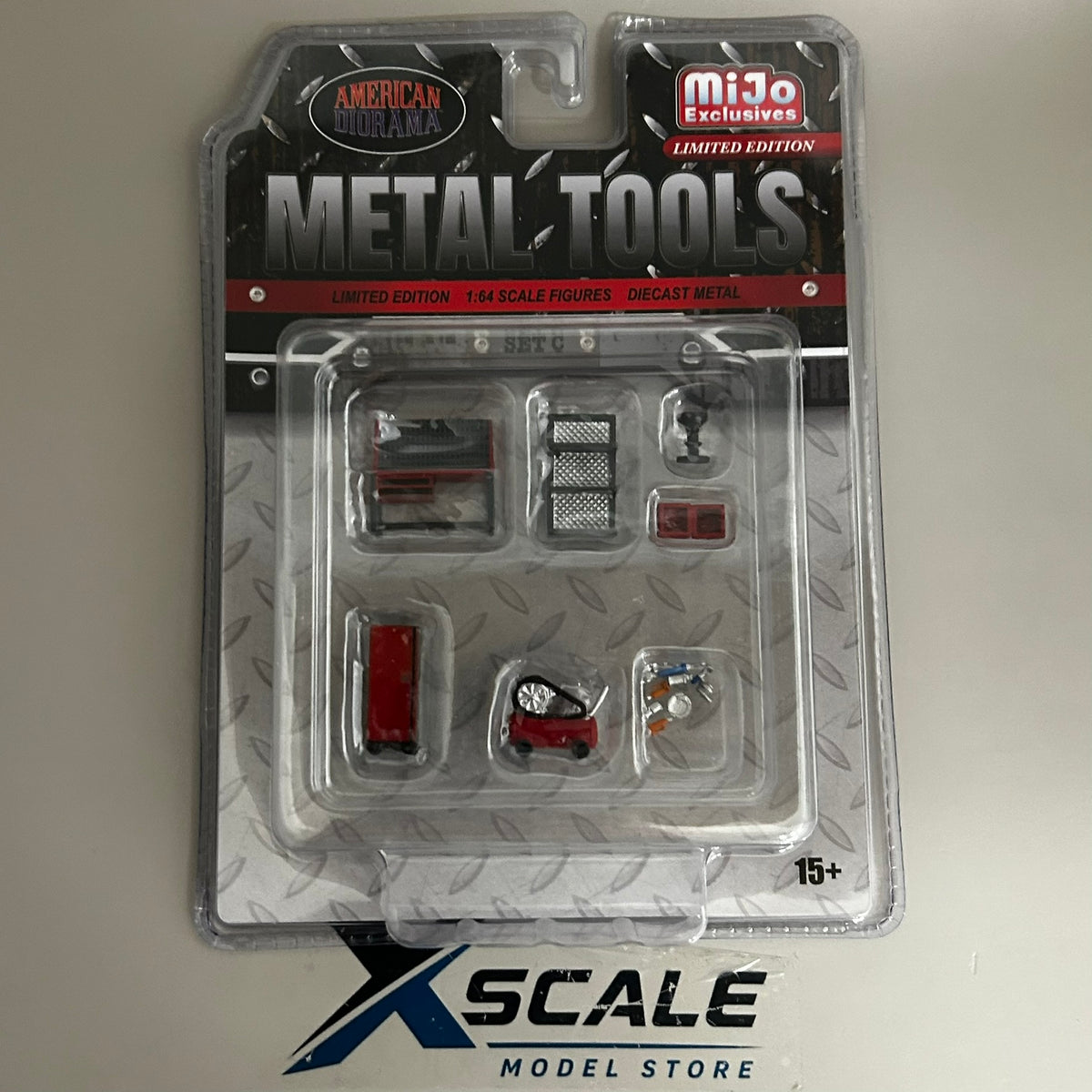 American Diorama 1/64 Metal Tools Garage Set 3 Limited Edition