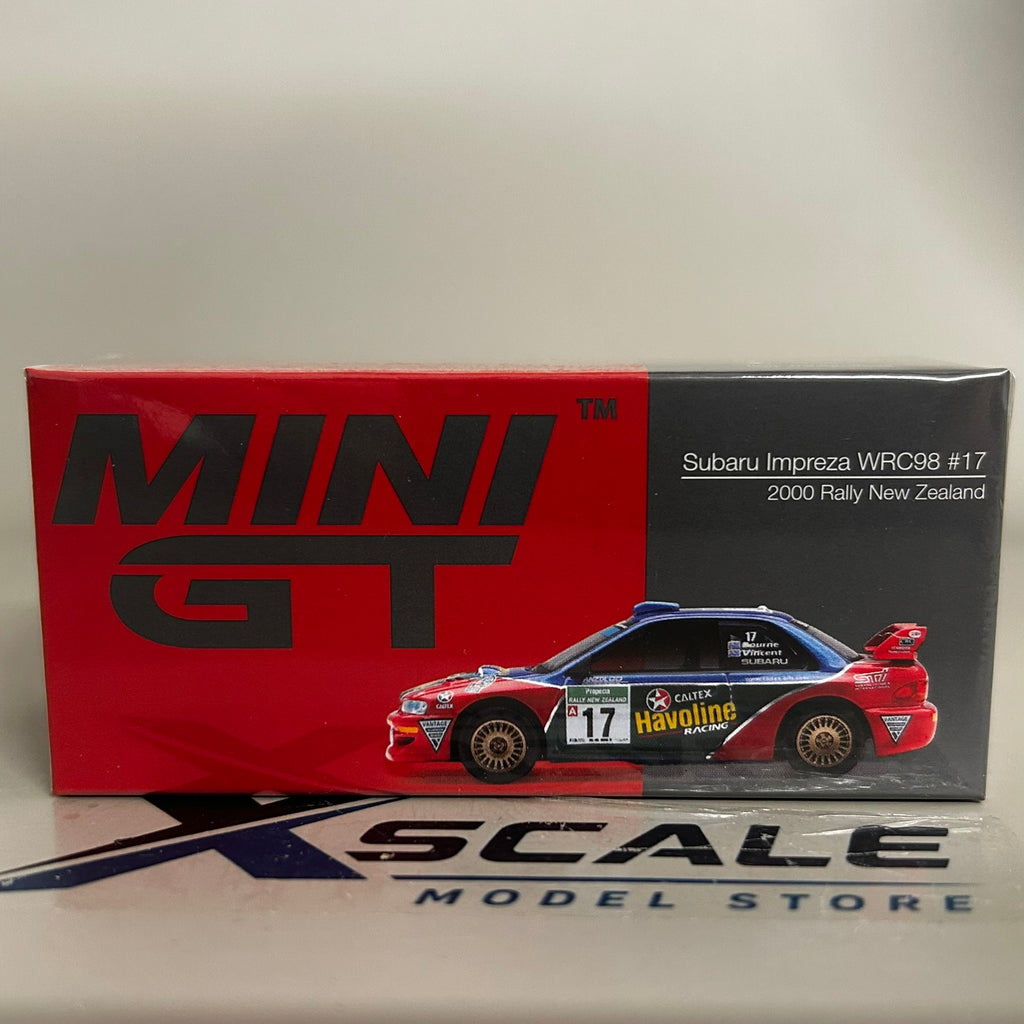 Mini GT 1/64 #1211 Subaru Impreza WRC98 #17