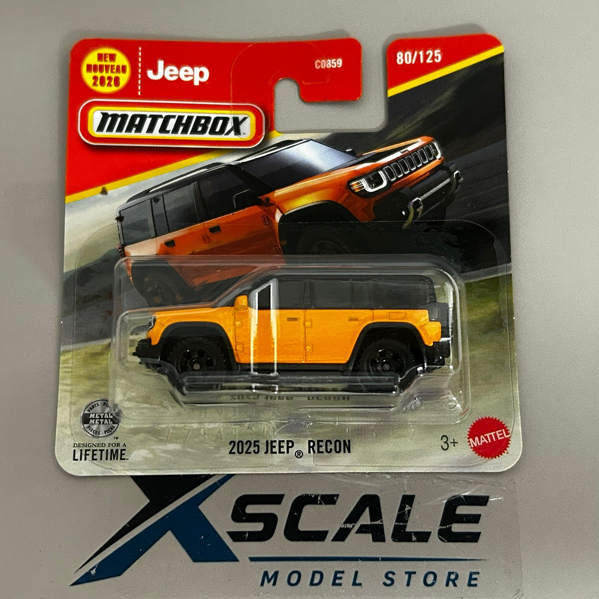 Matchbox 1/64 2025 Jeep Recon
