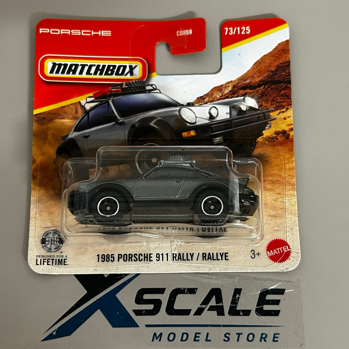 Matchbox 1/64 Porsche 911 Rally 1985