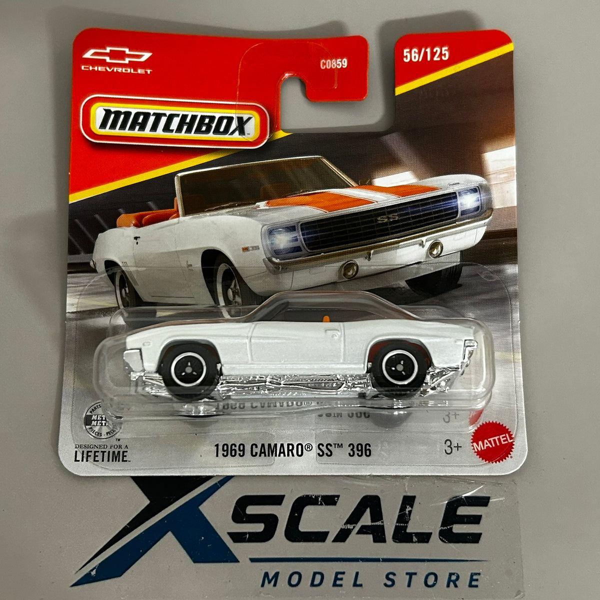 Matchbox 1/64 1969 Camaro SS 396