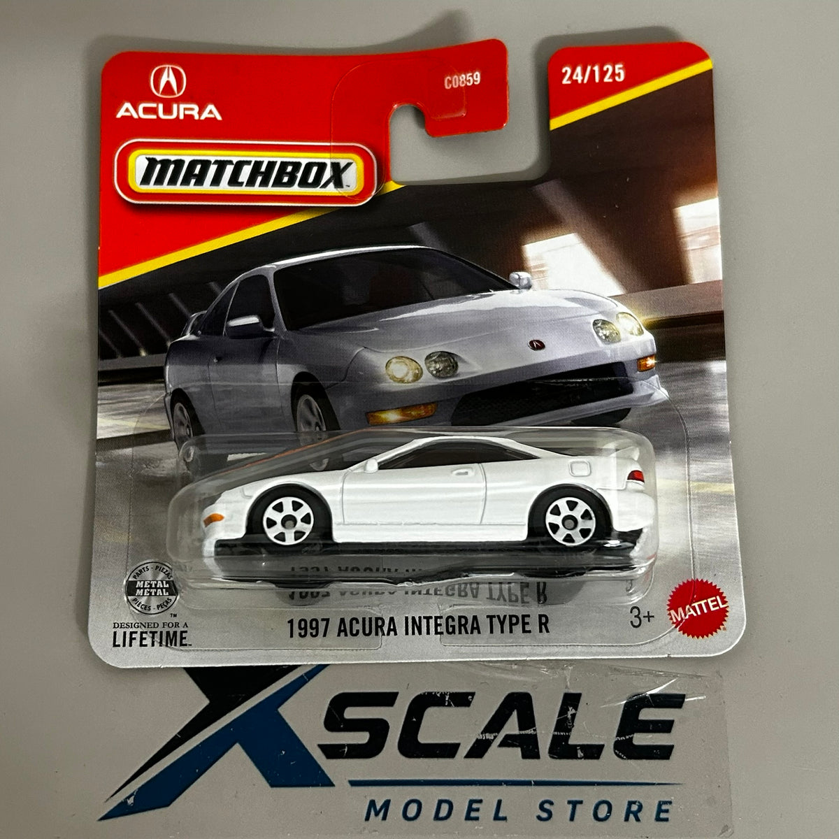 Matchbox 1/64 1997 Acura Integra Type R