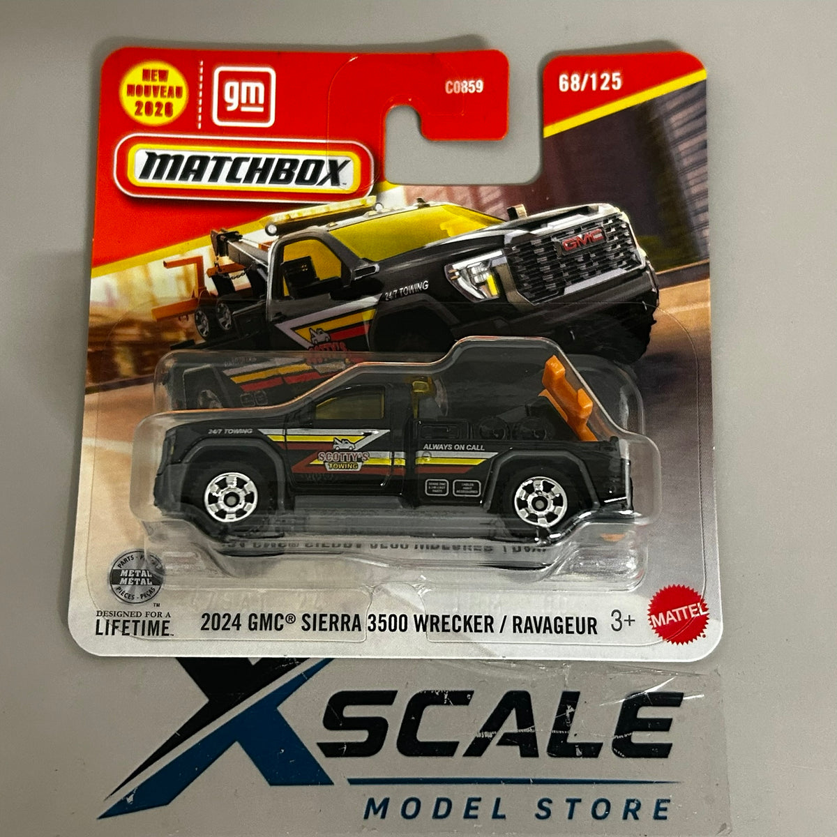 Matchbox 1/64 2024 GMC Sierra 3500 Wrecker