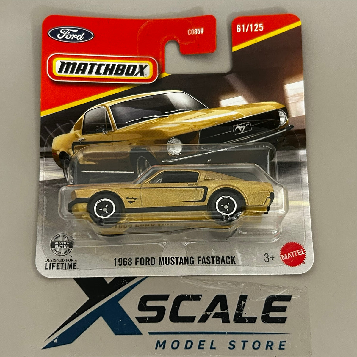 Matchbox 1/64 Ford Mustang Fastback 1968