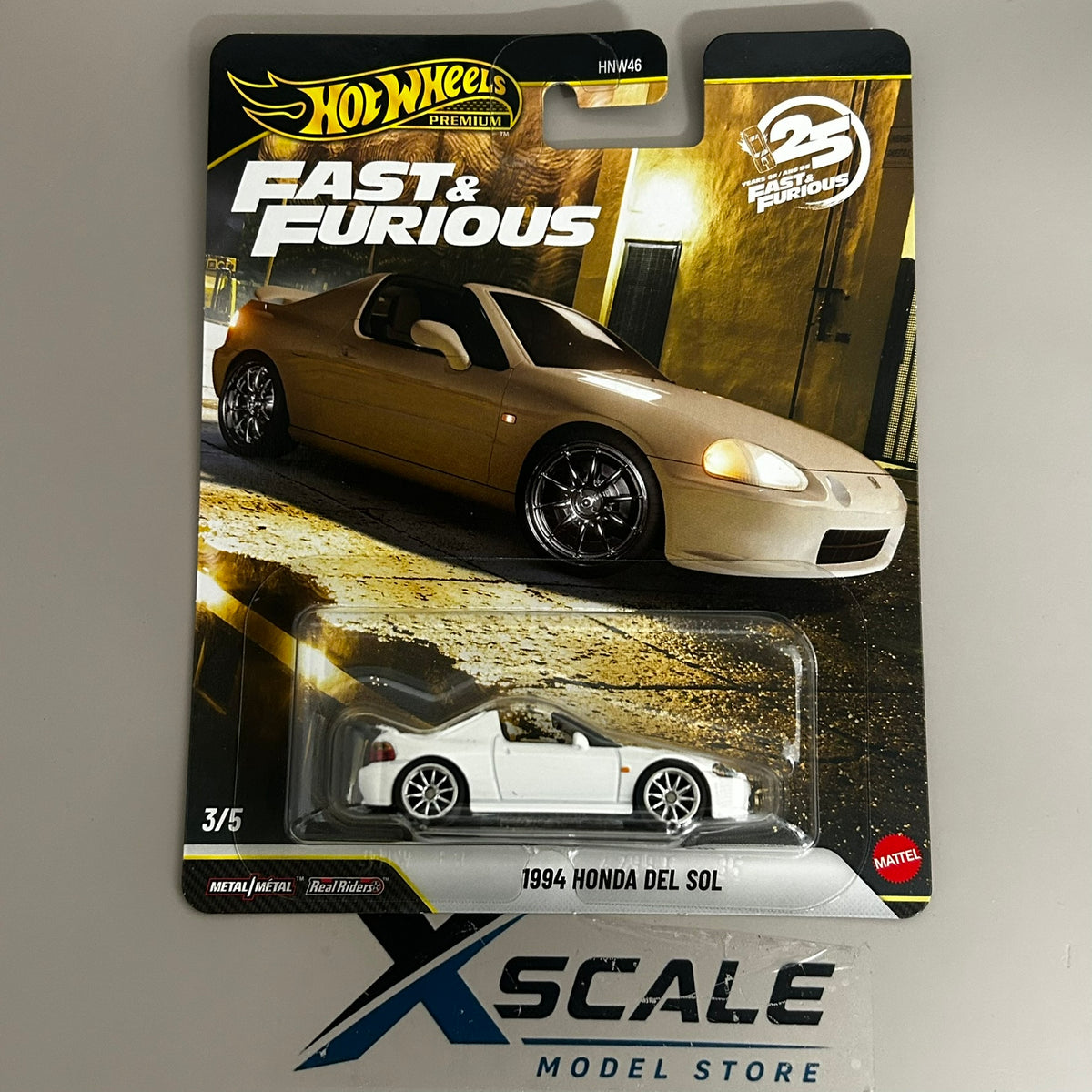Premium Fast & Furious Hot Wheels 1/64 1994 Honda Del Sol