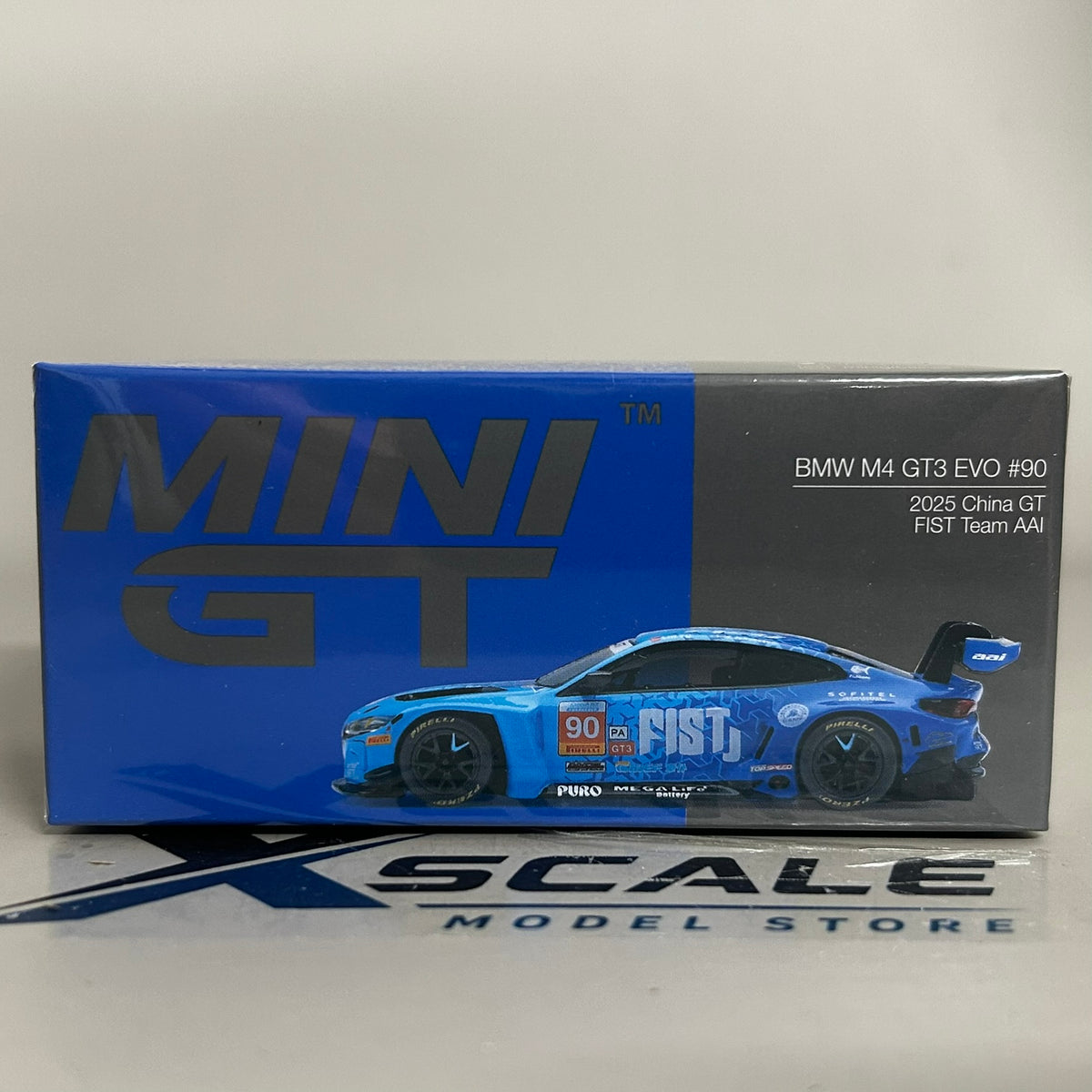 Mini GT 1/64 #1215 BMW M4 GT3 EVO #90 China GT