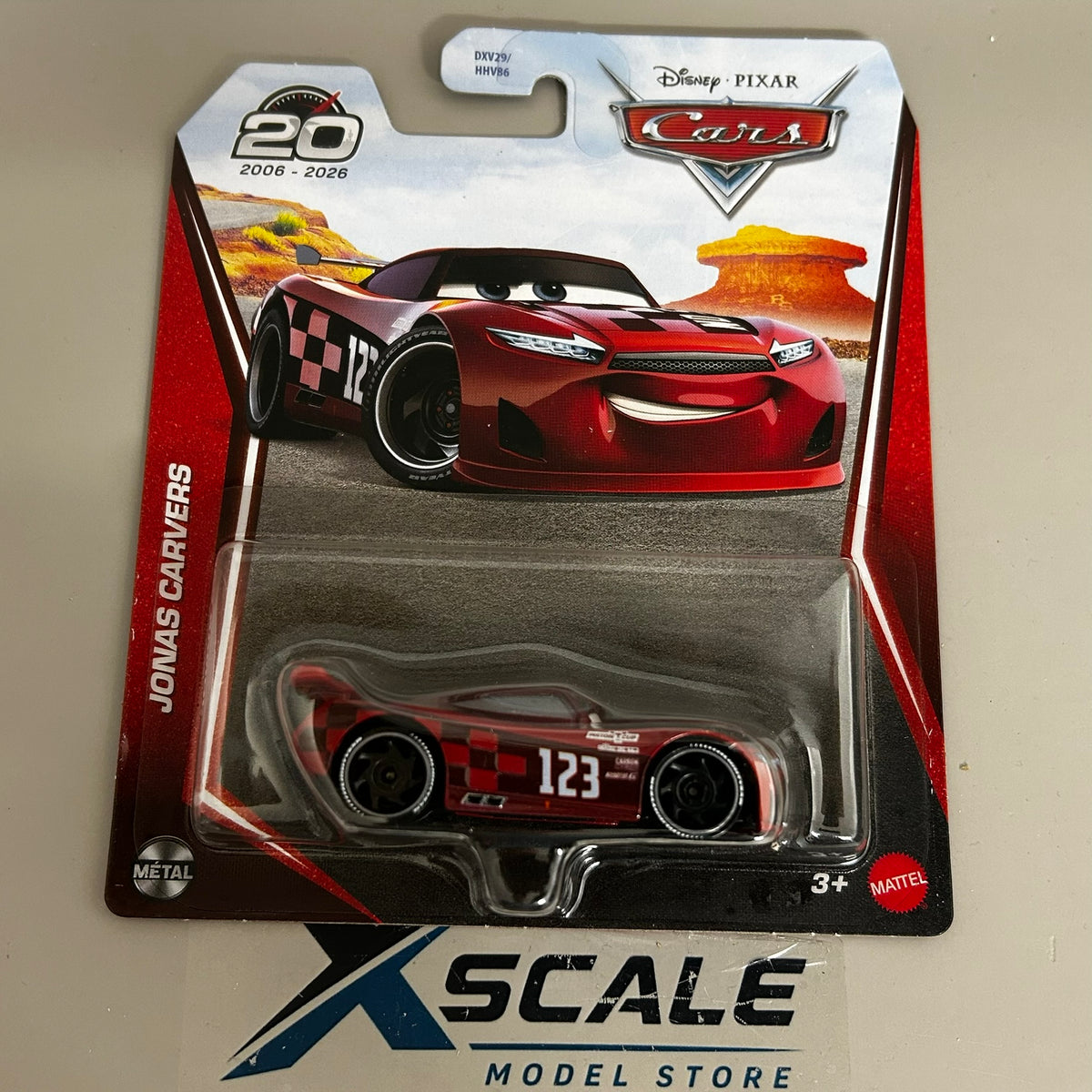 Disney Character Pixar Cars Jonas Carvers