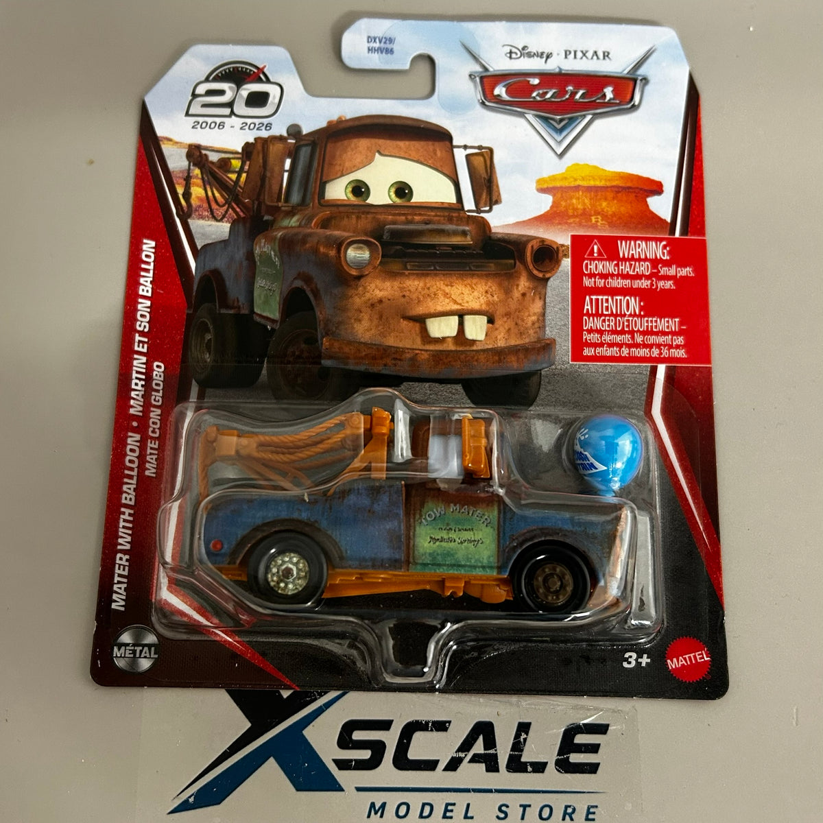 Disney Character Pixar Cars Mater With Balloon