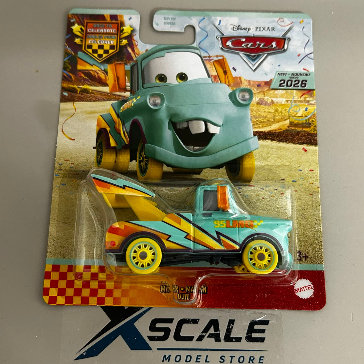 Disney Character Pixar Cars Mater Martin Mate