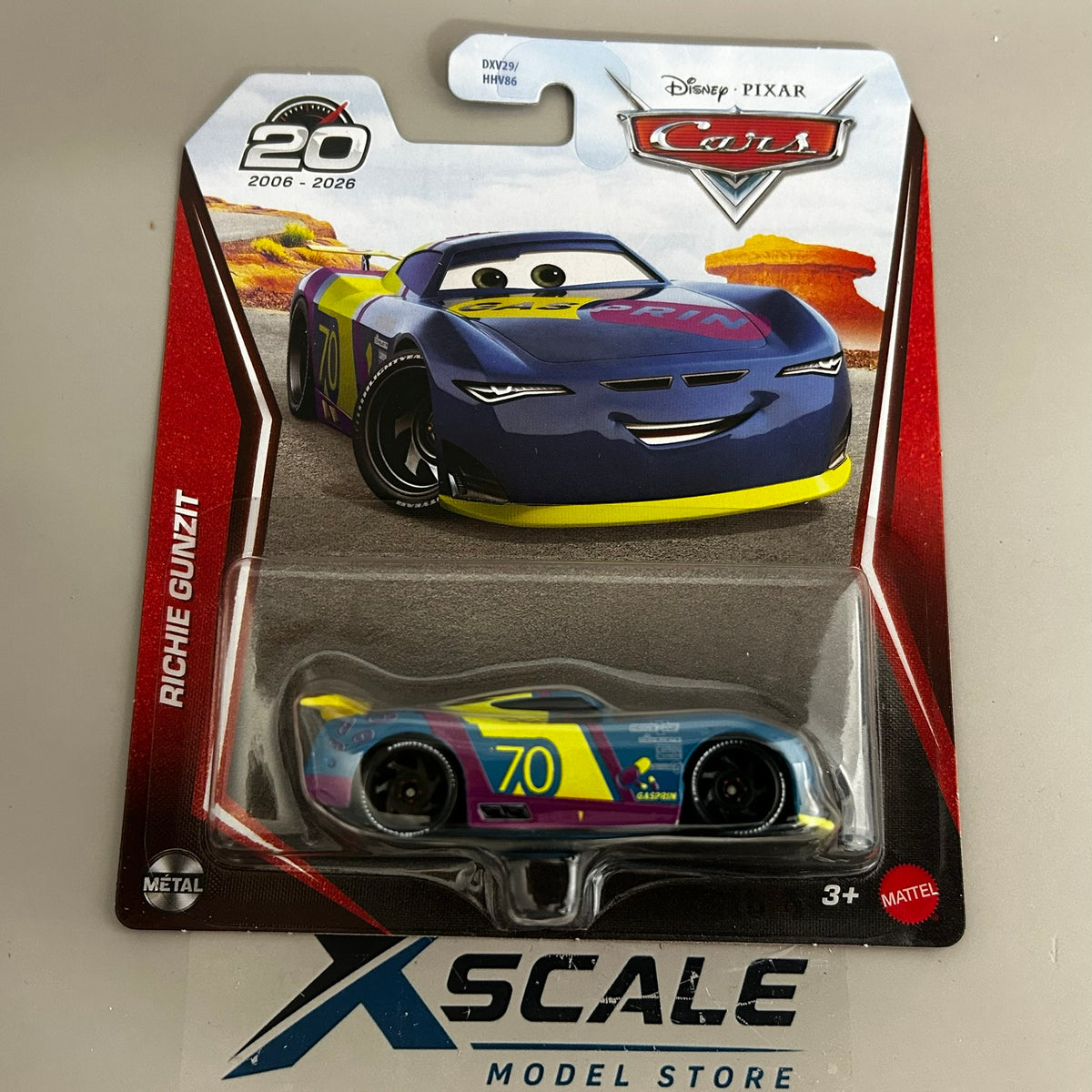Disney Character Pixar Cars Richie Gunzit