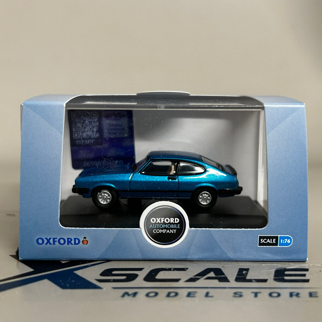 Oxford Diecast 1/76 Ford Capri MKII Blue