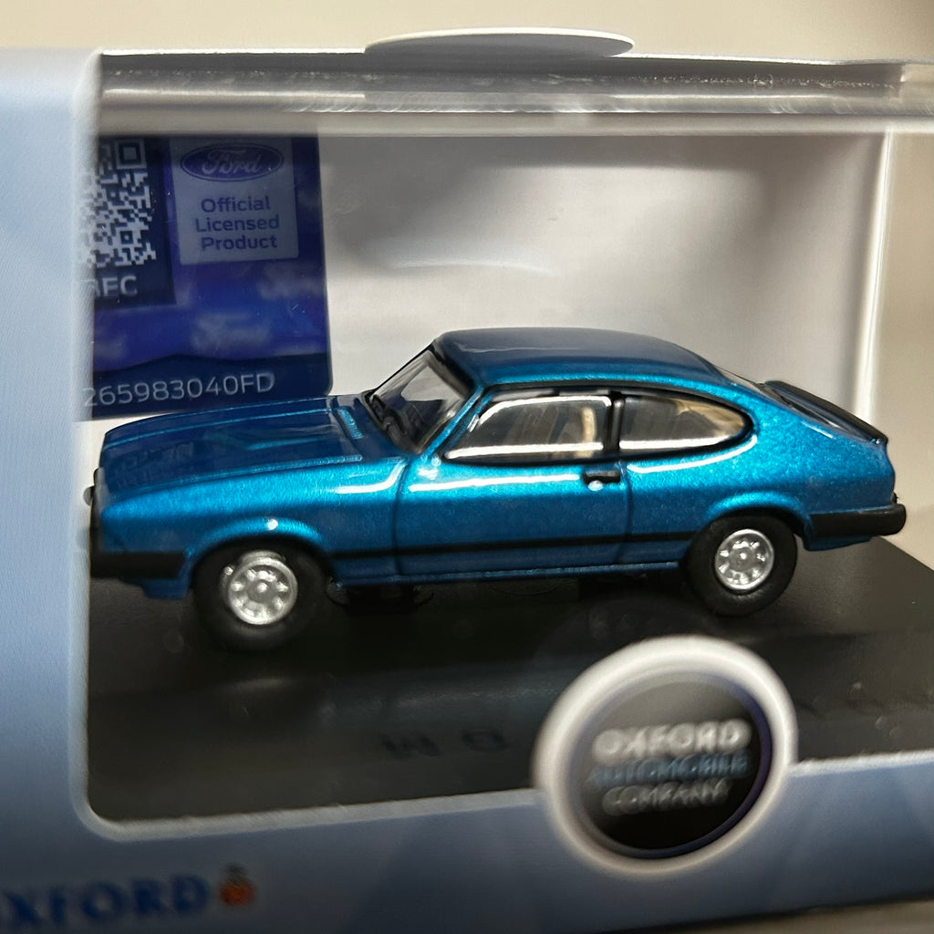 Oxford Diecast 1/76 Ford Capri MKII Blue