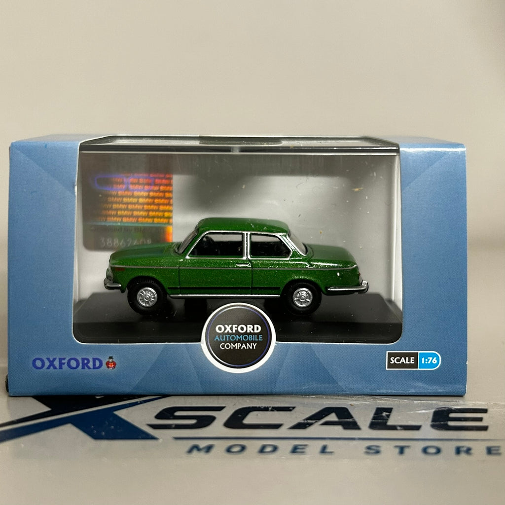 Oxford Diecast 1/76 BMW 2002 Green