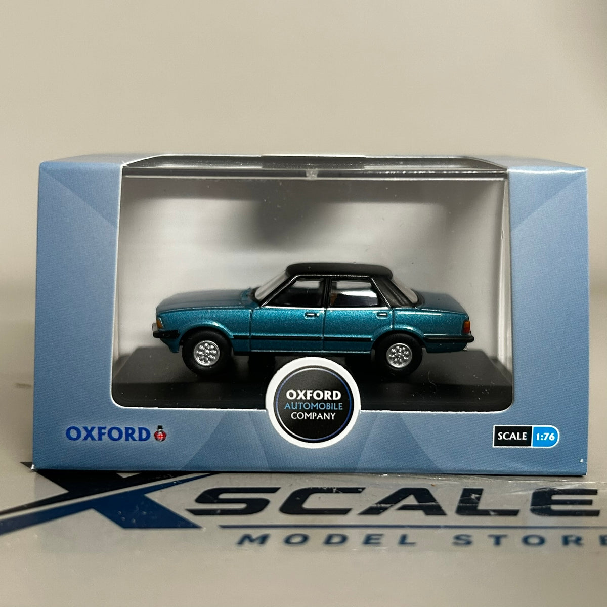 Oxford Diecast 1/76 Ford Cortina MK5 Blue