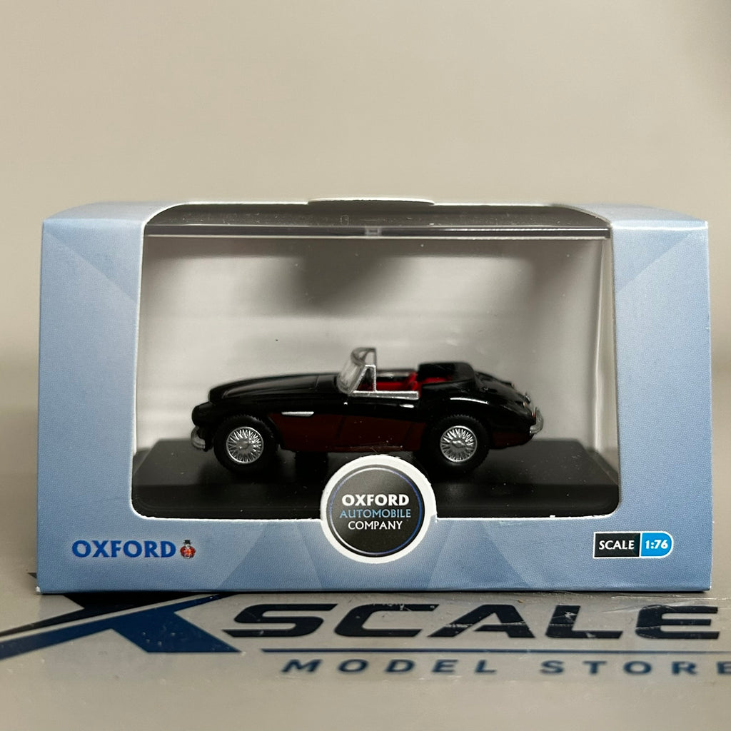 Oxford Diecast 1/76 Austin Healey 3000 Black