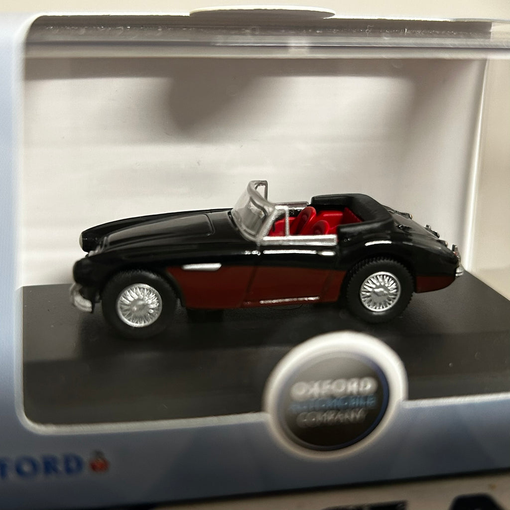 Oxford Diecast 1/76 Austin Healey 3000 Black