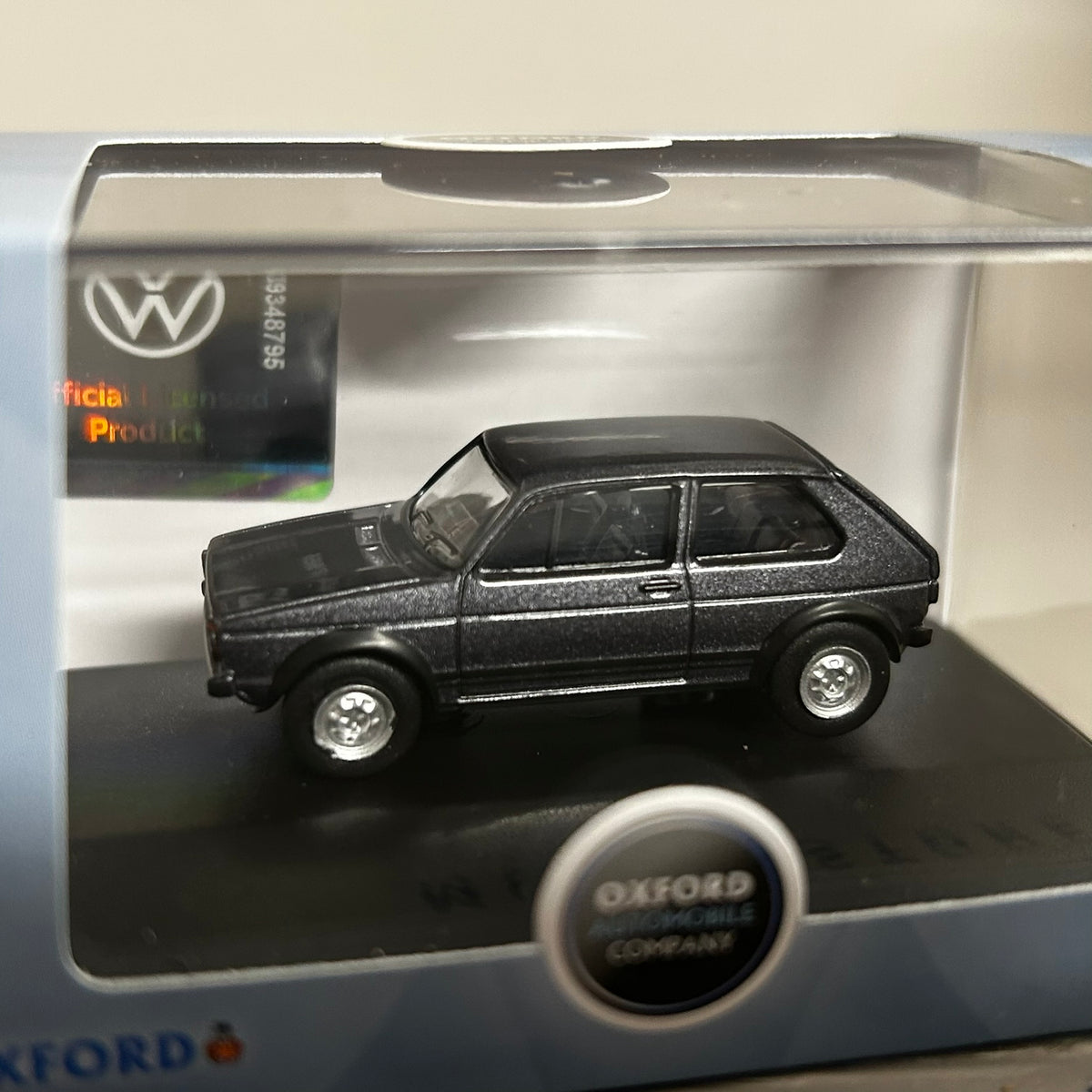 Oxford Diecast 1/76 Volkswagen VW Golf GTI Grey