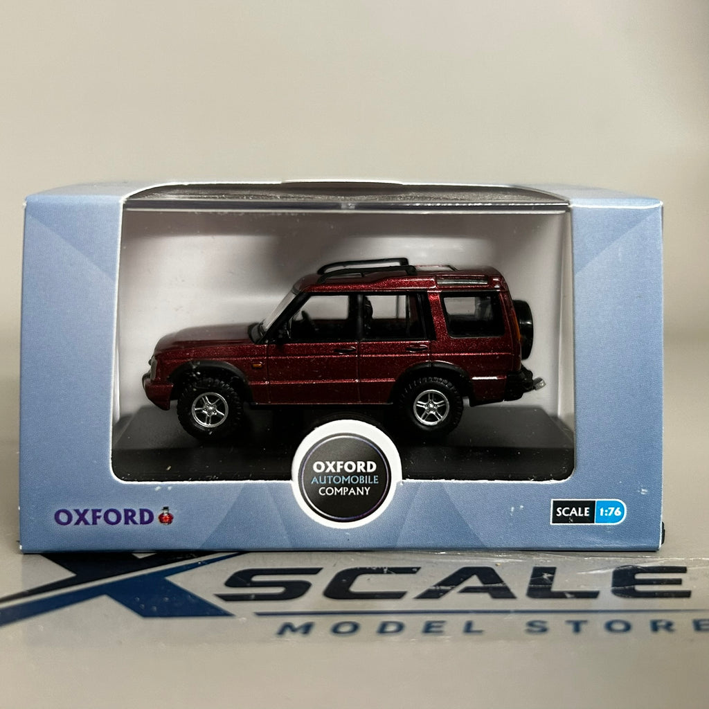 Oxford Diecast 1/76 Land Rover Discovery 2 Red